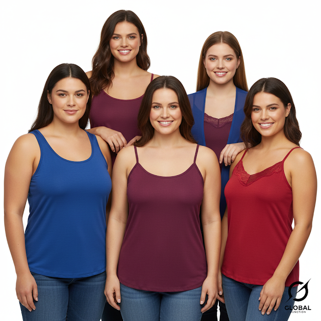 Curve Cami & Tank Tops