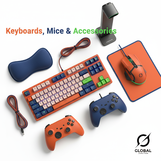Keyboards, Mice & Accessories