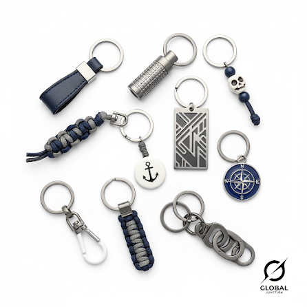 Men's Keyrings, Keychains & Charms