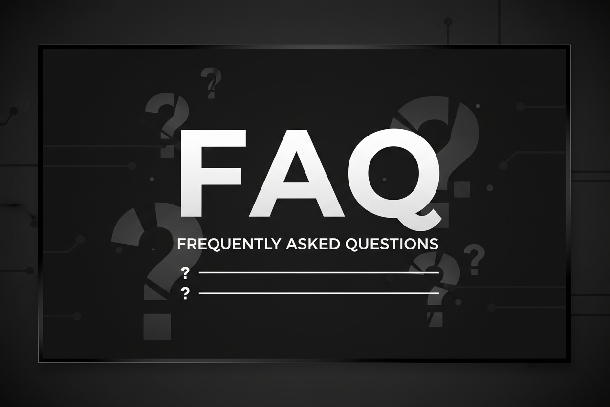 faq  image create in black color