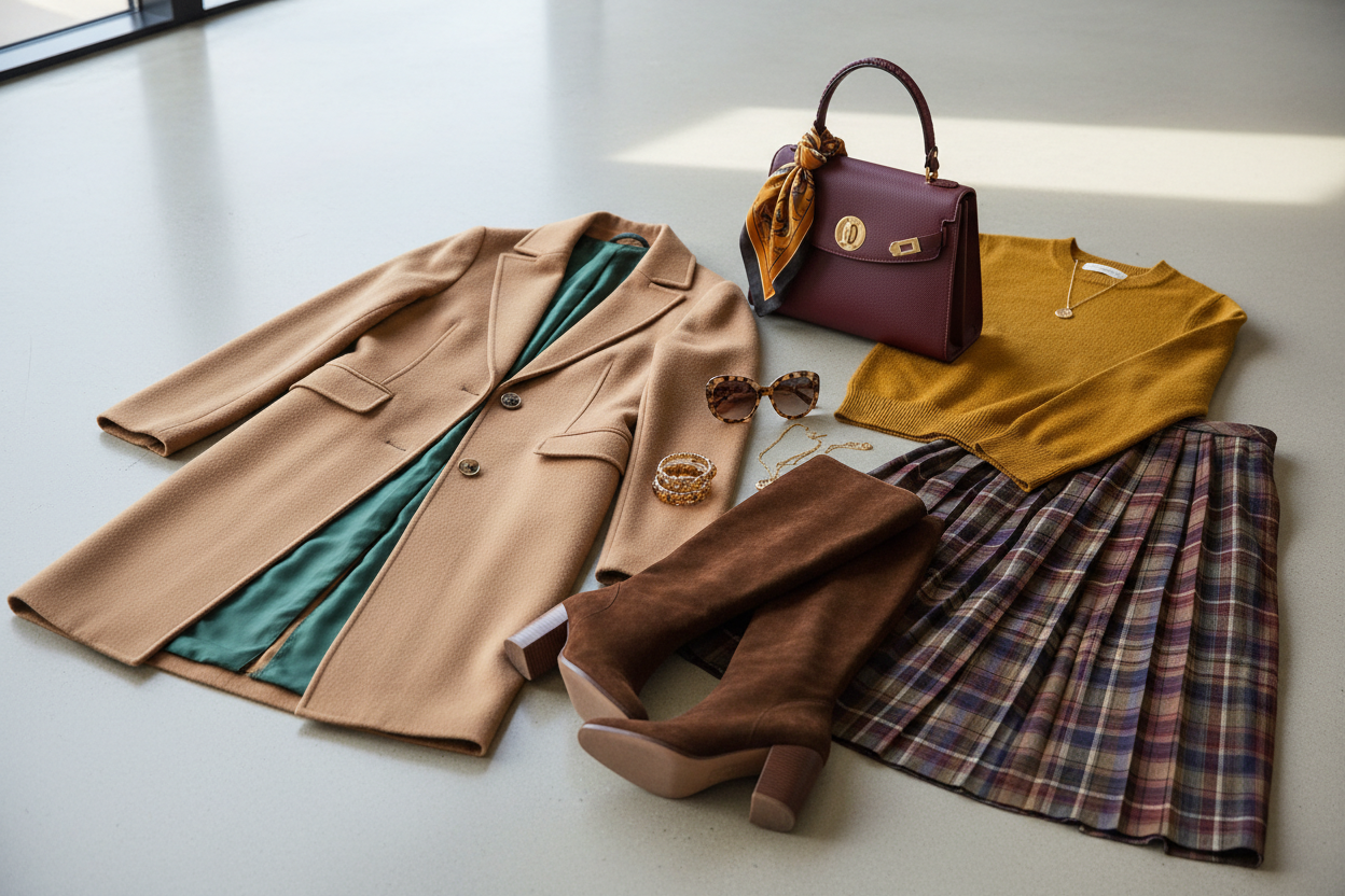 Fashion Picks of the Season create a image for this without text